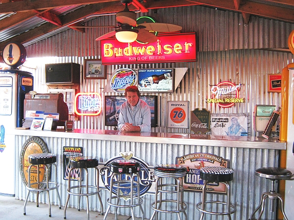 bar area