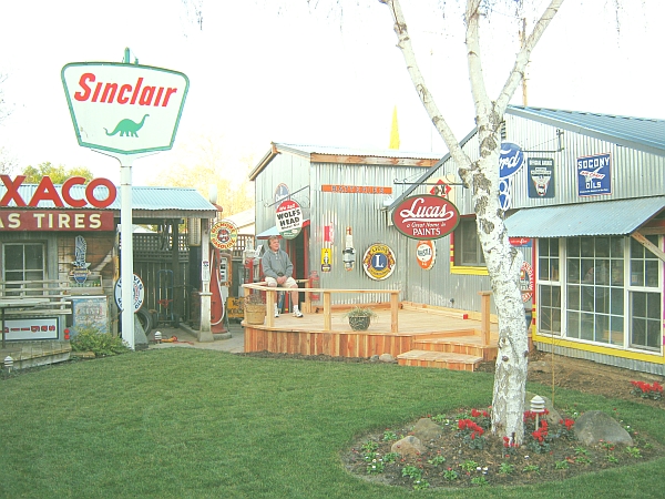 yard and wood deck